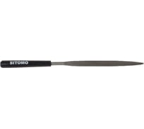 Плоский надфиль SITOMO 160, №00, остроносый, с ручкой SIT 1114447