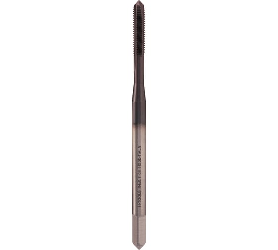 Машинный метчик H-Tools М4 шаг 0.7мм DIN371 HSSE-TiALN 118801-C2-0040