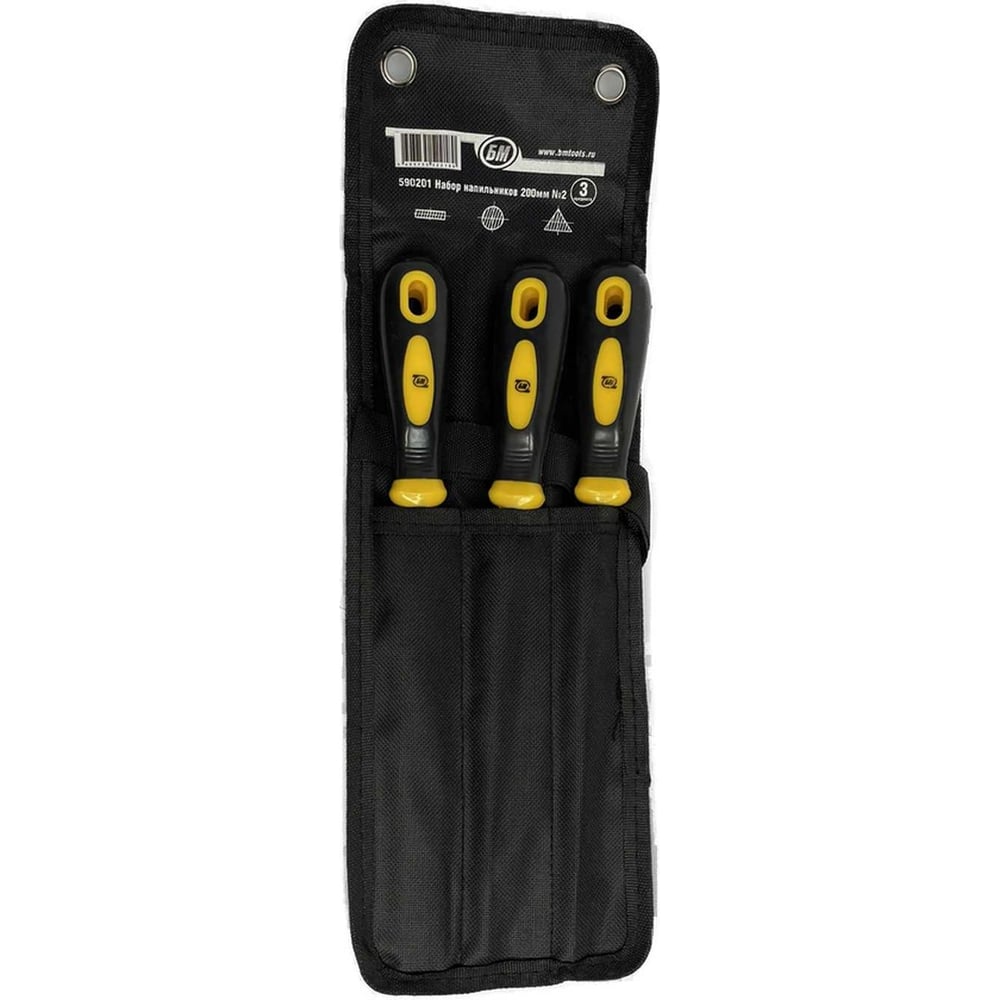 Набор напильников БМ №2 (200 мм, 3 предмета) 590201 - выгодная цена ...