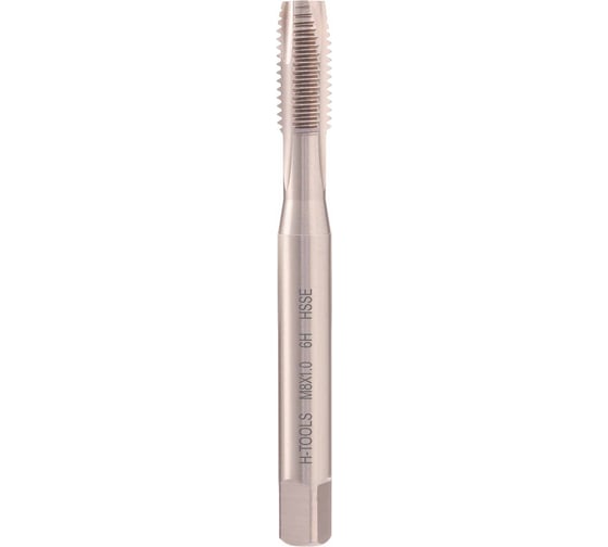 Метчик машинный H-Tools, М8, шаг 1.0 мм, DIN371, HSSE 260081EHT