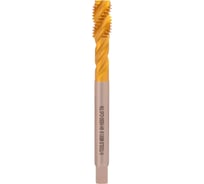 Машинный метчик с винтовой канавкой H-Tools М8 шаг 1.0 мм DIN374 HSSE-TiN 513X01-D2-0081