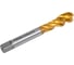 Машинный метчик с винтовой канавкой H-Tools М16 шаг 1.5 мм DIN374 HSSE-TiN 513X01-D2-0161 3