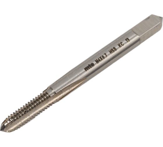 Ручной метчик MTE HSS DIN352 3 шт. M4x0,7 26394