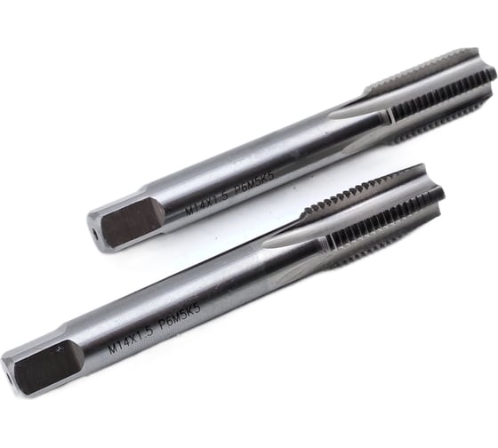 Машинно-ручной метчик TORNERI М14x1.5 комплект из 2-х штук Р6М5К5 Т019238
