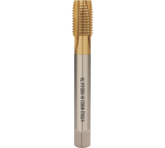 Машинный метчик H-Tools М18 шаг 2.5 мм DIN376 HSSE-TiN 113X01-D2-0180