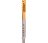 Машинный метчик H-Tools М8 шаг 1.0 мм DIN374 HSSE-TiN 113X01-D2-0081