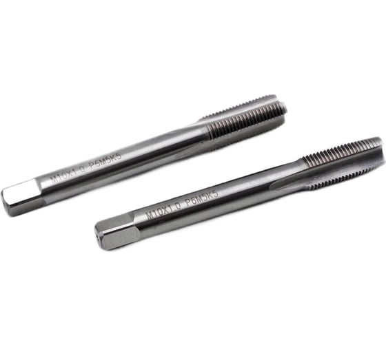 Машинно-ручной метчик TORNERI М10x1 комплект из 2-х штук Р6М5К5 Т019235