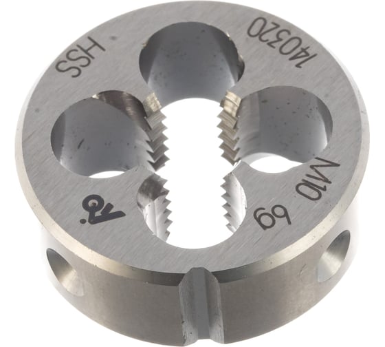 Плашка HOLEX М 10-6g HSS 140320 M10
