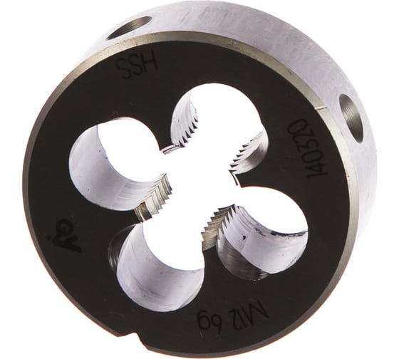 Плашка HOLEX М 12-6g HSS 140320 M12