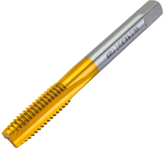 Метчик M10x1,5 HSS M2 TiN прямой компл. ПрофОснастка №157 арт. 50311027