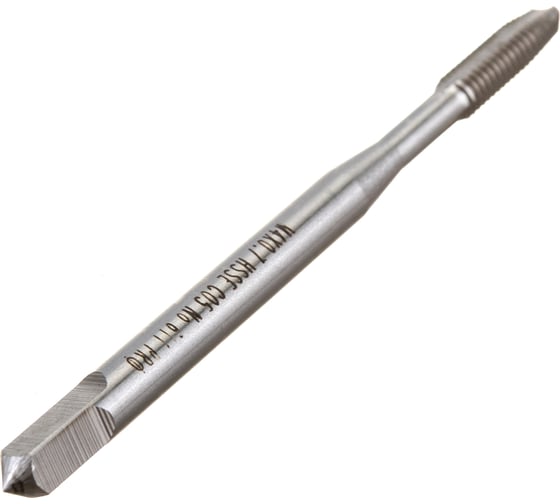 Метчик M4x0,7 HSSE M35 Co5% скошенный ПрофОснастка №611 арт. 50251011