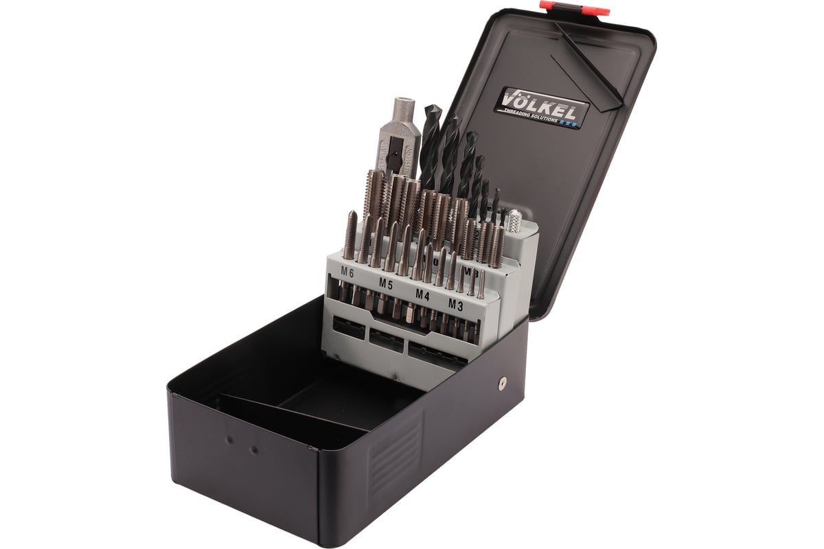 Volkel 3-12mm HSS Zeshoek Die Moer Set