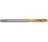 Машинный метчик Мегаинструмент винтовой M6 HSSE-TiN 4