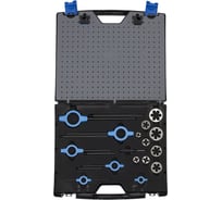 Набор ручных метчиков и плашек NORGAU UNF 1/4-1", 37 предметов HSS 013904650