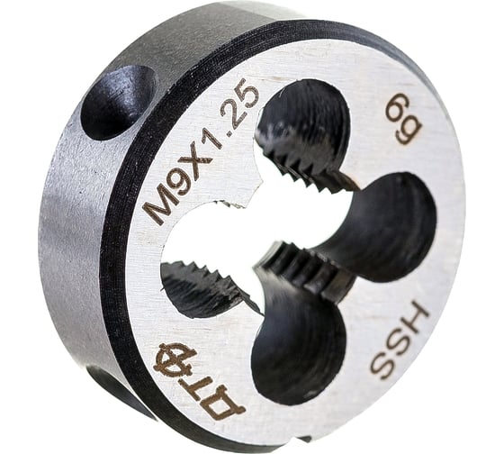 Плашка Дело Техники M9*1.25 мм, 25 231094