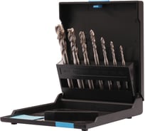 Набор спиральных машинных метчиков VOLKEL M3-M12 HSSE DIN371/376 (C/2-3P, R35) 7пр V47817