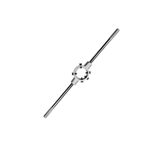 Вороток для круглых плашек ИНСТУЛС ф 16x5 №1 (М1.0-М2.5) 00001343284 1