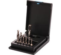 Набор метчиков для шуруповерта VOLKEL 3 в 1 M3-M10 HSS-G 7пр V67421