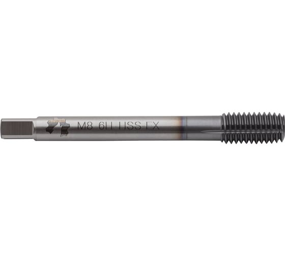 Метчик WOLFSTAR м/р М8x1,25 HSS-EX TiCN, бесстружечный tf00006 1