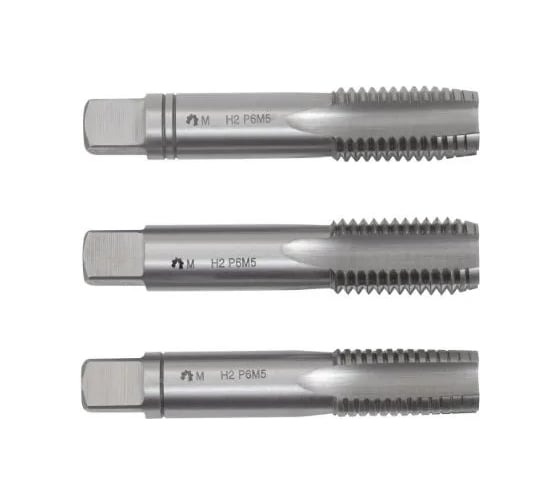 Метчик WOLFSTAR м/р М3,5x0,6 Р6М5 к-т 3шт. DIN352 ta00727