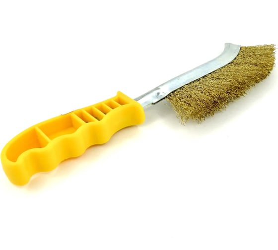 Щетка универсальная ручная EuroBrush 230x130, ворс гофр латунь 0,30 (код 13-036) EB-XBB1