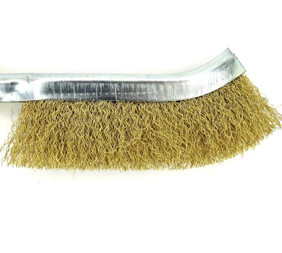 Щетка универсальная ручная EuroBrush 230x130, ворс гофр латунь 0,30 (код 13-036) EB-XBB1