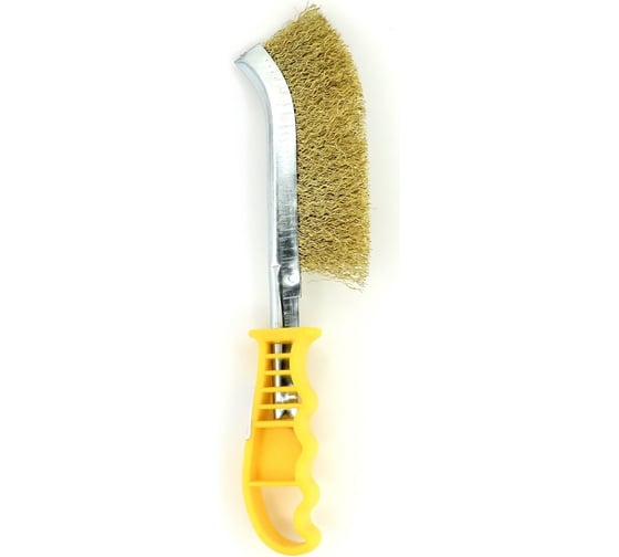 Щетка универсальная ручная EuroBrush 230x130, ворс гофр латунь 0,30 (код 13-036) EB-XBB1