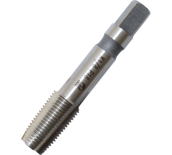 Метчик CNIC К 1/8" NPT Р18 конический дюймовый, машинно-ручной, 27 ниток/дюйм 37267 1
