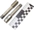 Метчик CNIC 7/8" BSF 55гр 9ХС дюймовый, ручной, комплект из 2-х шт. 11 ниток/дюйм 45937 2