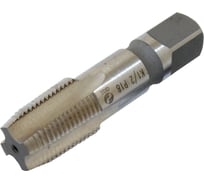 Метчик CNIC К 1/2" NPT Р18 конический дюймовый, машинно-ручной, 14 ниток/дюйм 37265