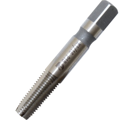 Метчик CNIC К 1/16" NPT Р18 конический дюймовый, машинно-ручной, 27 ниток/дюйм 37270 1