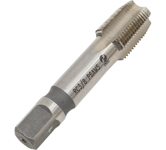 Метчик CNIC Rc 3/8" Р6М5 трубный конический, машинно-ручной, 19 ниток/дюйм 28059