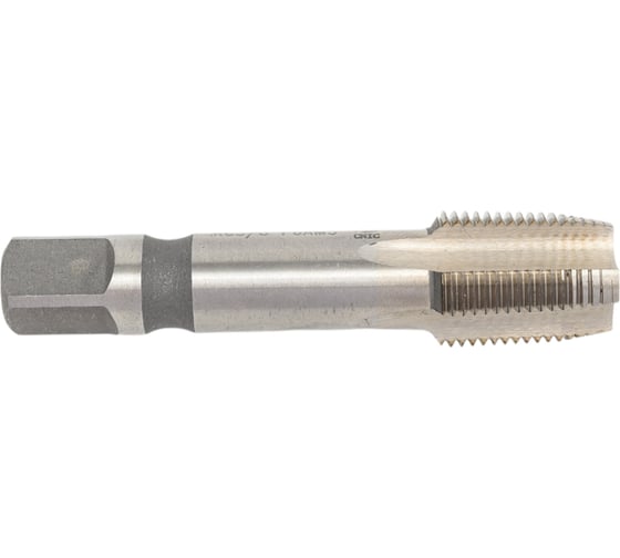Метчик CNIC Rc 3/8" Р6М5 трубный конический, машинно-ручной, 19 ниток/дюйм 28059