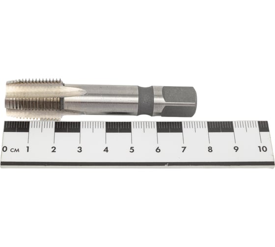Метчик CNIC Rc 3/8" Р6М5 трубный конический, машинно-ручной, 19 ниток/дюйм 28059