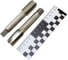 Метчик CNIC 7/8" BSW 55гр 9ХС дюймовый, ручной, комплект из 2-х шт. 9 ниток/дюйм 45936 2