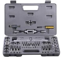 Набор резьбонарезной ИНСТУЛС 40 предм. м 3.0-12.0 npt 1/8 9хс мет. футляр 00001343307