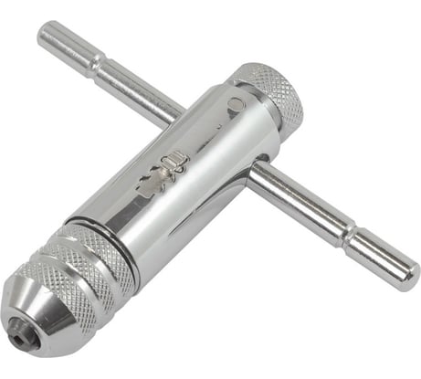 Метчикодержатель трещоточный реверсивный т-образный Forsage l-85мм, м3-м8 F-88185(17465)