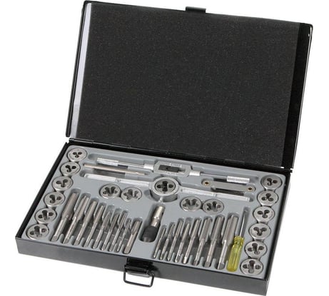 Набор метчиков и плашек TORIN метрический, 40 предметов TRX040METRIC