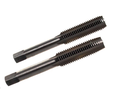 Ручной метчик М12 х 1,5 мм, комплект из 2 шт. Энергомаш 90190-01-12x150