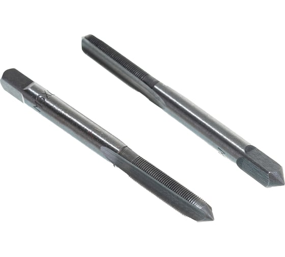 Ручной метчик М6 х 0,5 мм, комплект из 2 шт. Энергомаш 90190-01-6x050