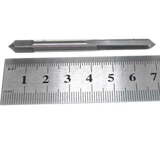 Ручной метчик М6 х 0,5 мм, комплект из 2 шт. Энергомаш 90190-01-6x050
