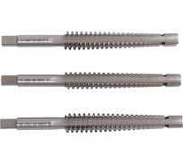 Метчик трапецеидальный SOVIS левый, комплект из 3-х шт, Tr 12x3 LH H7 L=115, l=63 Р6М5 26638