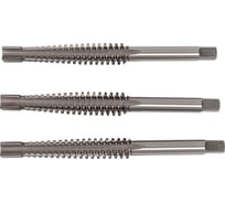 Метчик трапецеидальный SOVIS комплект из 3-х шт, Tr 12x3 H7 L=115, l=63 Р6М5 26603