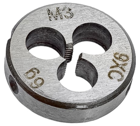 Плашка Gigant М 3x0.5 9ХС GT-0075