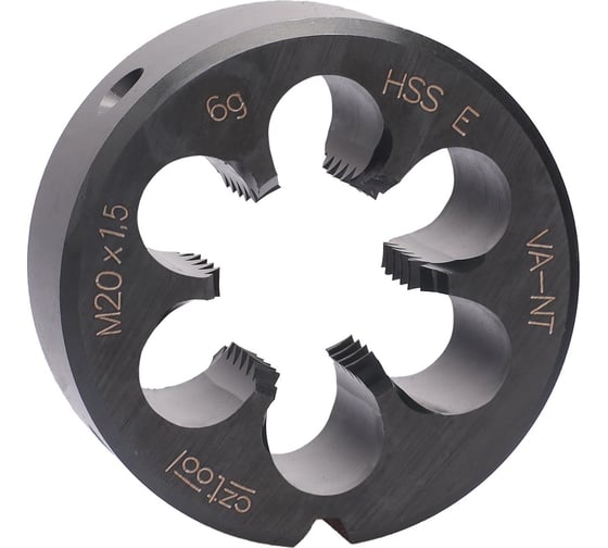Плашка Bucovice Tools М20 шаг 1.5мм HSSE-VA-NT 45x14мм 301202 1