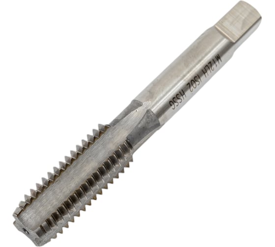 Метчик левый VOLKEL М12 шаг 1.75мм комплект из 3-х шт. DIN352 HSS-G 27050 V27050