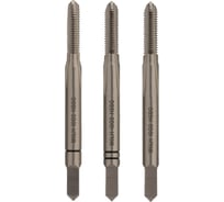 Метчик левый VOLKEL М 6 шаг 1.0мм комплект из 3-х шт. DIN352 HSS-G 27038 V27038
