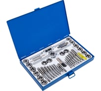 Набор метчиков и плашек МаякАвто метрический, 40 предметов, подшипниковая сталь /1/10_ 5429вт