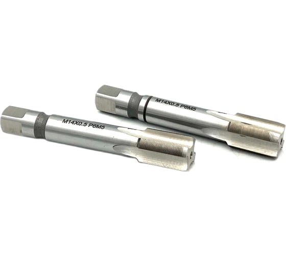 Машинно-ручной метчик TORNERI М14х0.5 комплект из 2-х штук Р6М5 035266 1