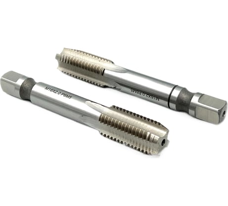 Машинно-ручной метчик TORNERI М16х2 комплект из 2-х штук Р6М5 011850
